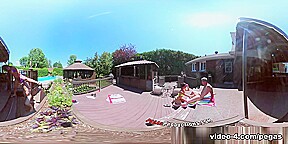 Shana Lane in Orgy in Virtual Reality (ver. 360) - PegasProductions