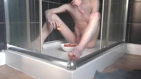Twink Eats Food off the Floor