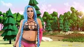 Rachel Starr And Luke Hardy - Titted Cosplay Milf Getting Fucked By Superhero