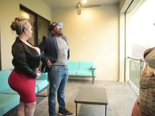 Large Butt Blond Realtors Will Do Everything to Sell This Abode