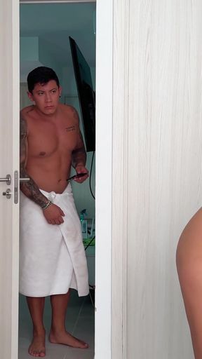 Memorable moment from &quot;Sneaky stepbrother swaps with my dildo to stick his cock in me until he cums inside my pussy&quot;