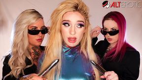 Watch angelic Lady Lazarus and Darcy Diamond's video