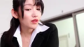 Japanese Brunette Teacher Seduces Students – Steamy Threesome creampie Action