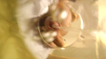 GG POV I drink piss from a glass