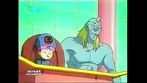 Filipina Fighter Battles Nude Anime Rival in Sensual Topless Showdown