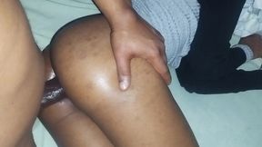 Stepdaddy Say Stepmom Won't Know if He Fucks Only My Ass