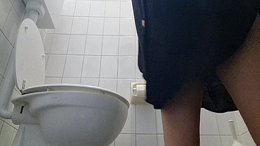TABOO PAYBACK: Nicoletta and the Holy Card in the Toilet slow motion video