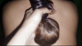 I Fucked My Stepister in the Bathroom Holding Her Hair - Rough Taboo Hair Pulling Doggy Style