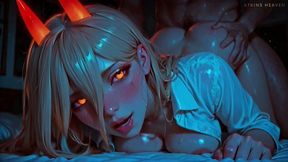 Her Secret Fantasy Exposed! - Powers Thirsty Pussy Gets Roughly Fucked - Atkins Heaven [ai]