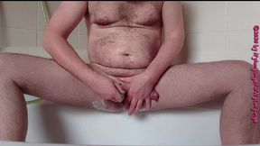 heisses rasieren in der badewanne 1
