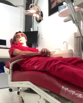 Jerking off at dental clinic pt 1