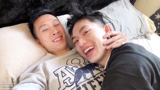 Japanese fellows love duo make lovely romp gauze, Tyler Wu & Sam Vu