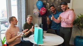 Step Dads Mateo Zagal & Wolf Torres Celebrate Step Sons-In-Law Birthdays With Taboo 4 Way - Lad Trade
