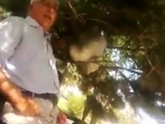 Grandpa big bulge