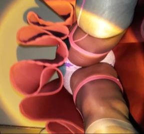BlueGirl70 Spotlight Upskirt