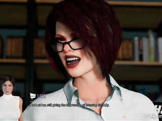 Lora Croft Adventures - Librarians Vagina that babe&#039;s not wearing pants