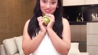 Hispanica Hottie - Sloppy Blowjob & Rough Sex with Big Dick Pounding Her Ass