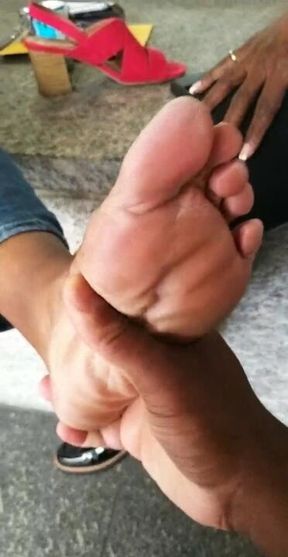 Giving This Texas Political Figure A Foot Massage