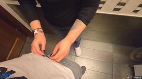 Cum On My Pantyhose After Intensive Rubbing