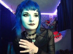Sexy Goth With Big Ass and Sexy Petite Body