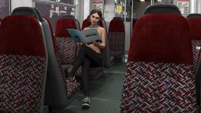 Bare witness: the hot Indian desi girl from the train ep 1