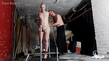 The Steel Pony - Device Bondage and Multiple Orgasms