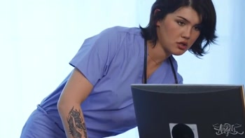 Chris Damned Feels Better As Soon As Nurse Daisy Taylor Starts Riding His Dick - Trans Angels