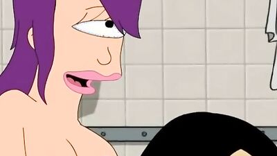 Enjoy the wild ride of a hot, horny brunette in futurama - A hentai porn experience!
