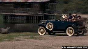 adultmemberzone - bobbi starr, dylan ryder, julia ann and natasha marley outdoor orgy