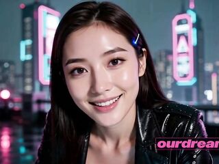 ourdream - Hawt Moist Enjoyment With Nova On The Cyberpunk Rooftop