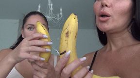 SWALLOW BANANA PIECES