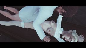 young maid won a prize with her juicy holes and deep throat (sims + anime hentai + sfm)