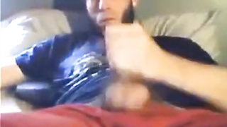 Dad Shoots ten Explosions - Amateur Web cam Hand job