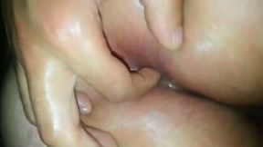 My temporary Turkish BF fingering my tight ass hole