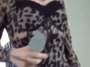 Filming Sissy Whore in Motel Getting Ready Footjob