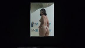 Jasmine Teases a Stranger Filming Through Her Window