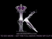 Mistress Kennya: Driving the bitch weak with my boots preview