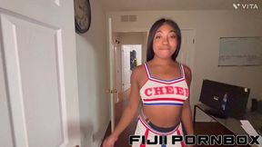 str8rich - fijii pornstar ebony babe get her tight pussy destroyed by random fan