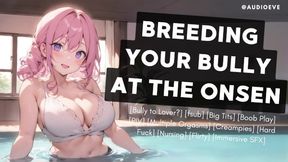 [f4m] Breeding Your Bully At The Onsen Slutty Femdom Asmr Audio Roleplay