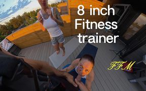 Fitness Trainer Fucked a Clients During a Group Workout. Big Tits and Big Fit Ass Girls Was Creampied
