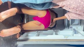 Dominating Big Cock Cum Thai Ladyboy Covers His Face with Cum and They Cum