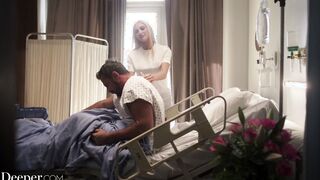 Deeper. Erotic nurse Kenzie gets involved with a patient
