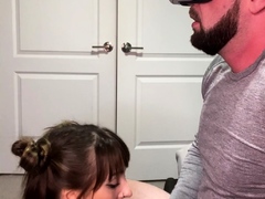 Amateur MILF blowjob cumshot