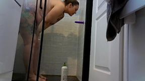 Shower&#x1F6BF; fuck at the Airbnb My fiance adores this rough sex