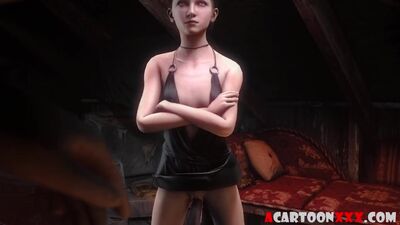Watch this cartoon busty hentai teen witch masturbate in 3D and get hot and heavy with overwatch sex