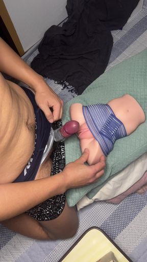 Playing Roommate Toy.