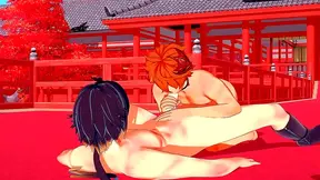 Zhongli Fucks Anime Boy In Genshin Impact Yaoi Scene With Sucking & Anal Creampie