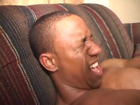 Big black dick in black pussy in black mouth