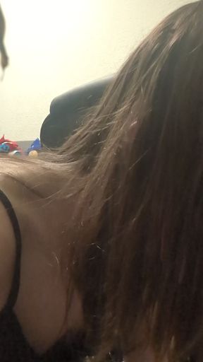 swallowing 40 cm dildo