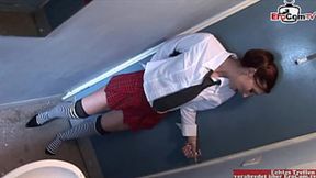 Teen submissive takes deepthroat &mdash;  anal&#x1F44C; and facial